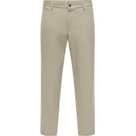 Only & Sons ONSMIRO TAILORED TAPERED Chinohose beige XL