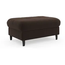 sit&more Hocker Marano mit Stauraum 102 x 43 x 67 cm Braun
