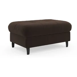 sit&more Hocker Marano mit Stauraum 102 x 43 x 67 cm Braun