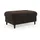 sit&more Hocker Marano mit Stauraum 102 x 43 x 67 cm Braun