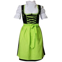 Edelnice Dirndl grün|schwarz 38