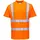 PORTWEST Baumwoll-Comfort-Warnschutz-Kurzarmshirt, Größe: L, Farbe: Orange, S170ORRL