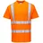 PORTWEST Baumwoll-Comfort-Warnschutz-Kurzarmshirt, Größe: L, Farbe: Orange, S170ORRL