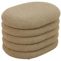 Svita Hocker Blossom S Boucle-Polster 200 x 40 x 40 cm Hellbraun