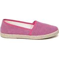 Gottstein Espadrille Camping Linen uni V Raspberry ,41 -