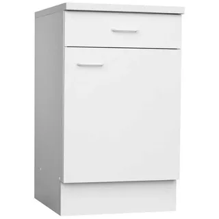 Menke Unterschrank TOP, weiß matt B/H/T: ca. 60x85x60 cm - weiß