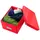 Leitz Click & Store WOW Aufbewahrungsbox 7,4 l rot 21,6 x 28,2 x 16 cm