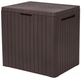 Auflagenbox  Gartenbox Balkon Gartenkiste Braun UV-Strahlung Terrasse 113L