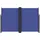 furnicato Seitenmarkise 160 x 600 cm Blau Polyester