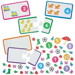 Puzzle Zählen lernen (pro Set 10)