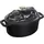 Staub Schwein Cocotte 17 cm schwarz
