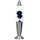 Licht-Erlebnisse Lavalampe Blau 36 cm