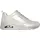SKECHERS Uno Galactic Gal Off White Duraleather / Jersey 38