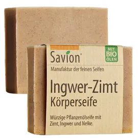 Savion Ingwer-Zimt Körperseife - 80g