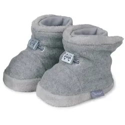 Sterntaler Stiefel Teddyflausch silber melange, 15/16