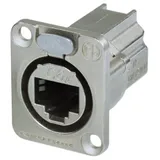 Neutrik NE8FDX-P6 RJ45 Datensteckverbinder etherCON D Serie NE8FDX-P6 Buchse, gerade Pole: 8P8C Nickel 1 St.