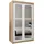 abiks möbel Schwebetürenschrank Promo 120 x 200 x 62 cm Weiß