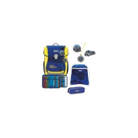 Scout Neo Schulranzen-Set 4-teilig DIN Blue Police