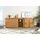 MASSIVMOEBEL24.DE Sideboard 220 x 75 x 45 cm Beige