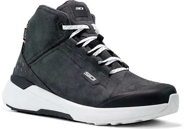 Sidi Nucleus Suede, chaussures imperméables - Noir/Blanc - 45 EU