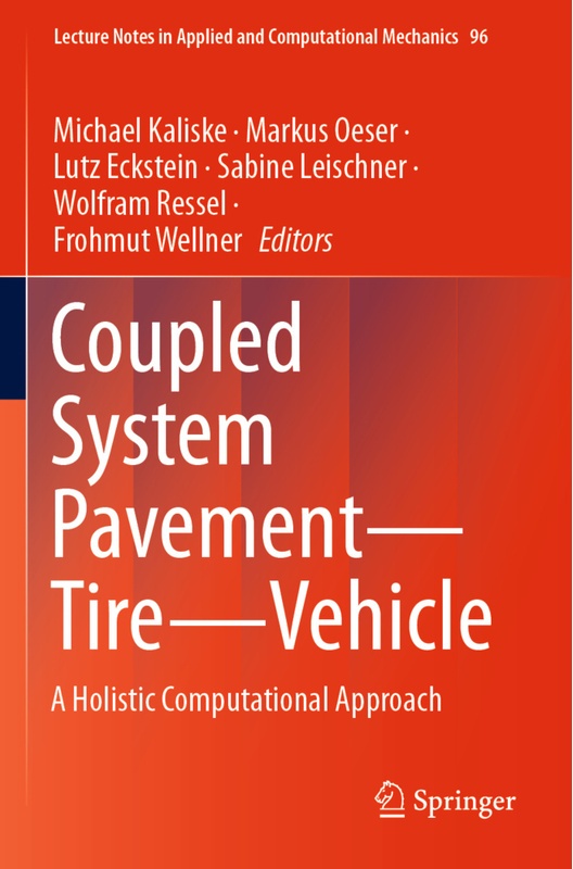 Coupled System Pavement - Tire - Vehicle  Kartoniert (TB)
