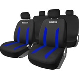 Sparco Sabbia Sitzbezug Set Schwarz/Blau