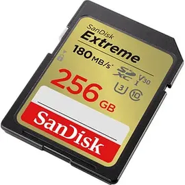 SanDisk Extreme SD UHS-I R180/W130 256 GB