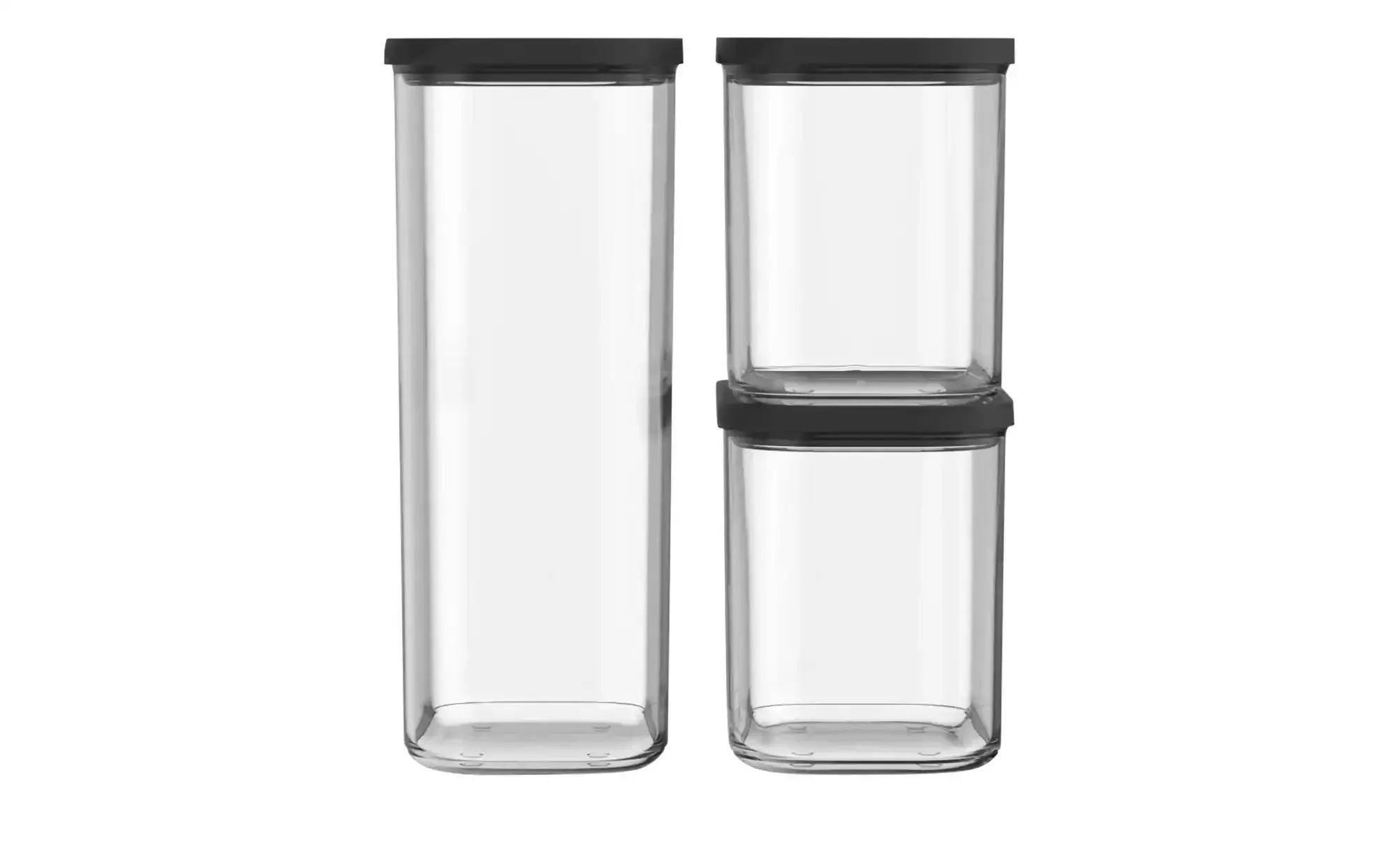 Mepal Vorratsdosenset  Modula ¦ transparent/klar ¦ Kunststoff