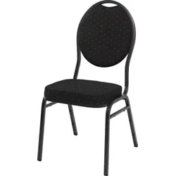 BIG Möbel GmbH Stapelstuhl Bankettstuhl Hermano Schwarz