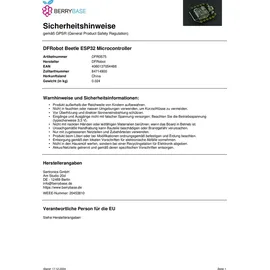 DFRobot Beetle ESP32 Microcontroller