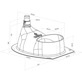 Trobolo DIY-Set Trenntoilette, 22L, grau