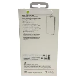 Apple iPhone 17 Pro Clear Case mit MagSafe