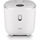 Lauben Low Sugar Rice Cooker 3000WT, Reiskocher 3 l 605 W Weiß