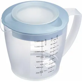 Westmark Rührbecher mit Deckel, Helena, 1,4 l, blau, 3105227B
