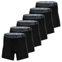 Under Armour Boxershort 6er Pack in, Schwarz L