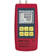 Greisinger GMH 3161-01 Druck-Messgerät Luftdruck, Nicht aggressive Gase, Korrosive Gase -0.001 - 0.025 bar