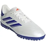 Adidas COPA Pure 2 Club Football Boots Turf Fußballschuhe, Cloud White/Lucid Blue/solar red, 38 2/3