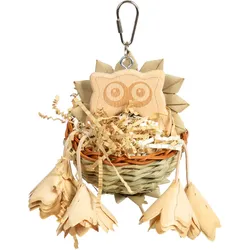 HappyBird Vogelspielzeug Leafy Basket