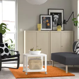 IKEA TIPHEDE Teppich Langflor orange 120x180 cm