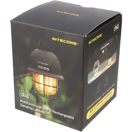 Nitecore LR40 LED Camping-Laterne 100 Lumen, 45 h Leuchtdauer, Warmlicht, Rotlicht