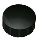 Maul Rundmagnet Solid 15mm 0,15 kg Haftkraft 10 Stück schwarz Packung mit 24 Stück