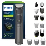 Philips All-in-One Series 7000 Multifunktionstrimmer 15-in-1, Multigroomer, Schwarz