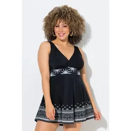 Ulla Popken Badekleid Damen Schwarz 50