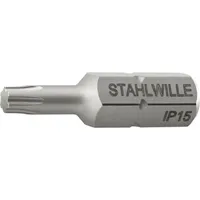 Stahlwille Bit-Schraubendrehereinsatz Außen-6kant C 6,3mm L.25mm Nr. 1439 IP