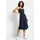 LASCANA Sommerkleid Midikleid Blau 38