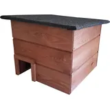 Conni Oberkircher's Igelhaus Kiefernholz 35 x 35 x 30,5/24,5 cm natur