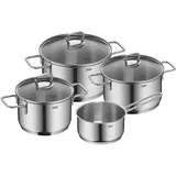 Silit Alicante Topf-Set 4-tlg. 3 x Fleischtopf + Stielkasserolle