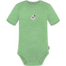 normani Outdoor Sports Baby Merino Body Kurzarm Tauranga in Grün | Gr.: 74