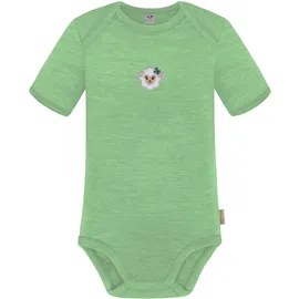 normani Outdoor Sports Baby Merino Body Kurzarm Tauranga in Grün | Gr.: 74