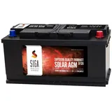 Blei Akku 12V 120Ah AGM GEL Batterie USV Solar Wohnmobil Boot Versorgung 100Ah